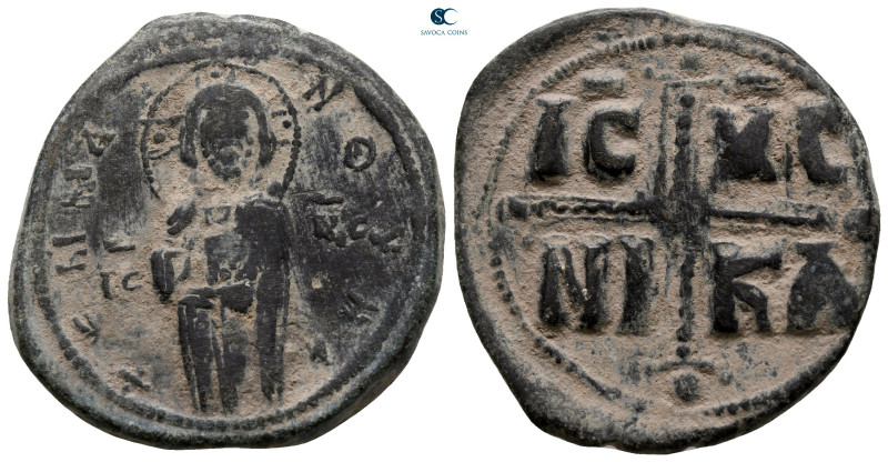 Michael IV AD 1034-1041. Constantinople
Anonymous Follis Æ

29 mm, 10,49 g
...