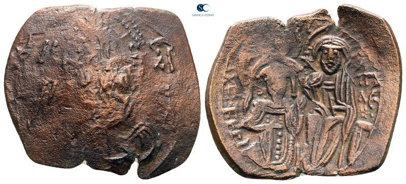 Michael VIII Palaeologus AD 1261-1282. Constantinople
Trachy Æ

25 mm, 2,40 g...