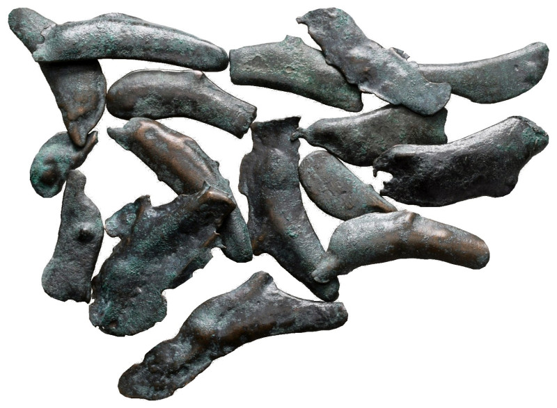 Lot of ca. 16 scythian dolphins / SOLD AS SEEN, NO RETURN! 

very fine