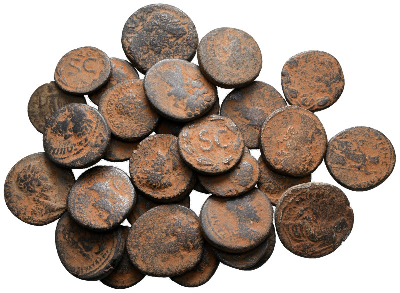 Lot of ca. 30 roman provincial bronze coins / SOLD AS SEEN, NO RETURN!

fine