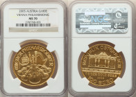 Republic gold "Vienna Philharmonic" 100 Euro 2005 MS70 NGC, KM3095. 

HID09801242017

© 2022 Heritage Auctions | All Rights Reserved