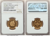Republic gold Proof "Seoul Olympic Games - Pharaoh & Athletes" 50 Pounds AH 1408 (1988) PR69 Ultra Cameo NGC, KM625. Mintage: 50. 

HID09801242017

© ...