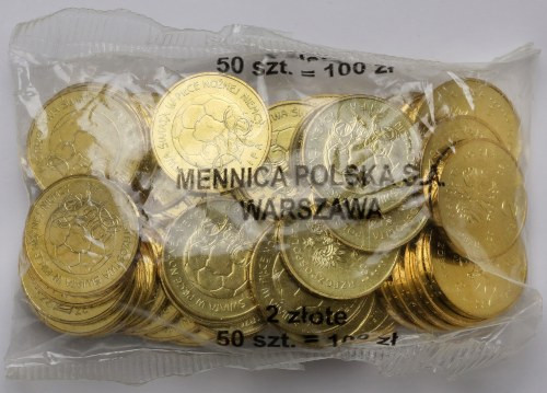 Worek menniczy 2 złote 2006 FIFA Oryginalny, nieotwierany worek menniczy zawiera...