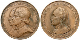 Medal Polska w hołdzie Stanom Zjednoczonym 1926 (Aumiller)