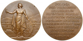 Medal przyjęcie Polski do rady Ligi Narodów w Genewie 1926