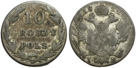 10 groszy polskich 1822 IB