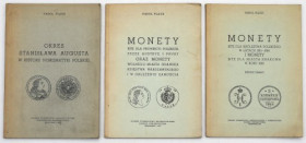 Plage: Okres Stanisława Augusta + Monety dla prowincji... + Monety 1815-1864 - komplet reedycji (3szt)