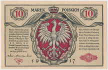 10 mkp 1916 Generał ...biletów - wczesna numeracja 35...