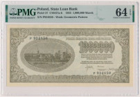 1 mln mkp 1923 - 6 cyfr - P