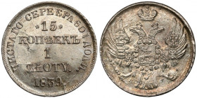 15 kopiejek = 1 złoty 1839 HГ, Petersburg