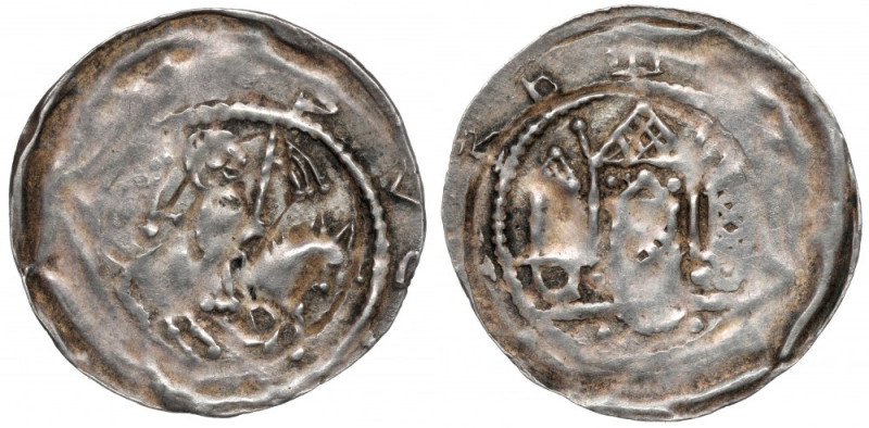 Hobolanie (Słowianie zachodni), Przybysław Henryk (1127-50), Denar - książę na k...