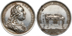 August III Sas, Medal BENE MERENTIBUS (Dobrze Zasłużonym) 1754 r.