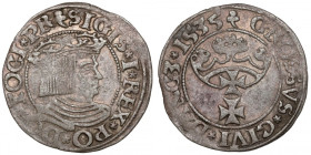 Zygmunt I Stary, Grosz Gdańsk 1535 - wczesny R2
