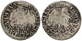 Zygmunt I Stary, Grosz Wilno 1536 - litera F - luty R2