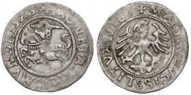 Zygmunt I Stary, Półgrosz Wilno 1523