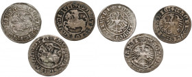 Zygmunt I Stary, Półgrosze Wilno 1509-1523 (3szt)