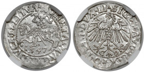 Zygmunt II August, Półgrosz Wilno 1547