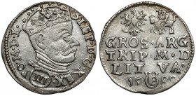 Stefan Batory, Trojak Wilno 1580 - (III)