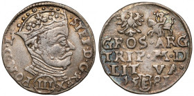 Stefan Batory, Trojak Wilno 1581 - (III)