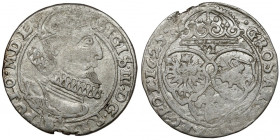 Zygmunt III Waza, Szóstak Kraków 1625 - POLO - rzadki R2