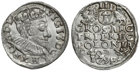 Zygmunt III Waza, Trojak Poznań 1594 - długa broda