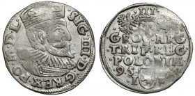 Zygmunt III Waza, Trojak Poznań 1595