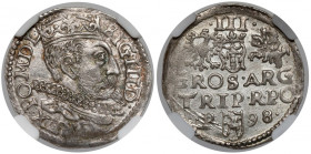 Zygmunt III Waza, Trojak Poznań 1598