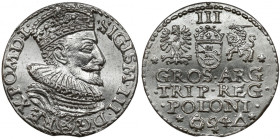 Zygmunt III Waza, Trojak Malbork 1594