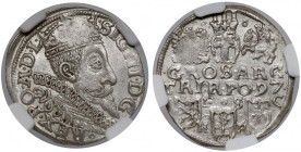 Zygmunt III Waza, Trojak Bydgoszcz 1597 - menniczy