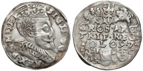 Zygmunt III Waza, Trojak Bydgoszcz 1597 - szerokie