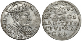 Zygmunt III Waza, Trojak Ryga 1597