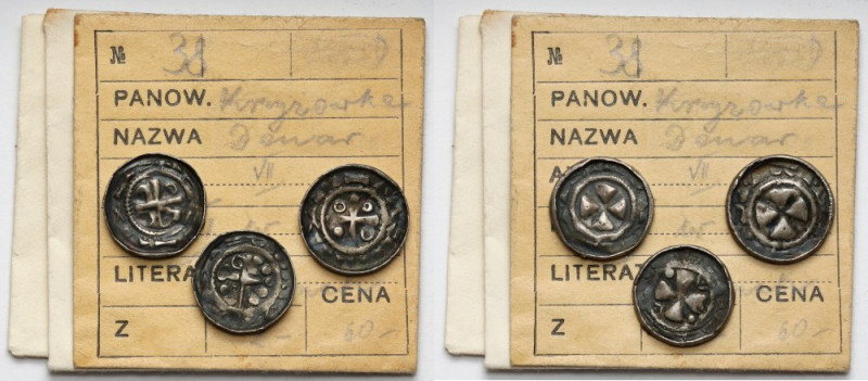 Denary krzyżowe CNP VI i VII - zestaw (3szt) 
Grade: VF+ 

More photos and fu...