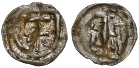 Władysław II Jagiełło, Denar Kraków - podwójny krzyż - punkty R7