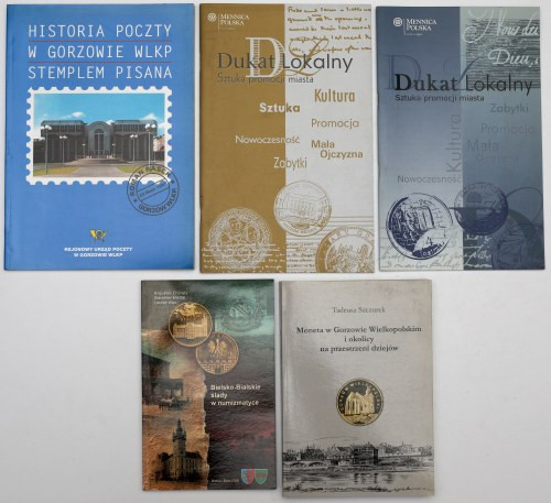 Zestaw literatury numizmatycznej (5szt) 

More photos and full item descriptio...