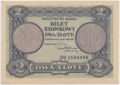 2 złote 1925 Reference: Miłczak 60
Grade: XF 

More photos and full item desc...