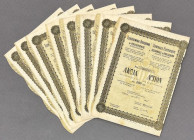 Elektrownia Okręgowa w Pruszkowie, 100 zł 1929 (8szt)