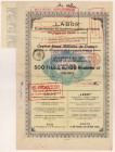 LABOR Tow. Akc. Emalierni i Warsztatów, 500 franków = 125 rubli 1896