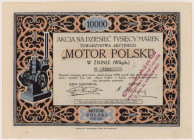 MOTOR POLSKI Tow. Akc. w Żninie, 10.000 mk 1922