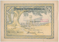POKUCIE Naftowa Spółka, Em.2, 5x 1.000 mk 1922