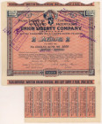 Polsko-Amerykańskie Tow. Handlowo Przemysłowe UNION LIBERTY COMPANY in Poland, 2x 500 mkp 1920