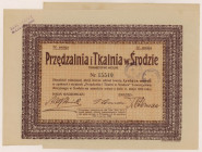 Przędzalnia i Tkalnia w Środzie, Em.4, 1.000 mkp