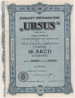URSUS Zakłady Mechaniczne, Em.1, 10x 15 zł
