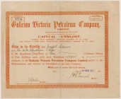 Galician Victoria Petroleum Company, Limited, 1922