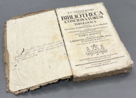 Bibliotheca Concionatorum Theologica, R.P. Vincentii Houdry, 1764 r.