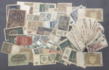Pakiet słabo zachowanych banknotów polskich MIX (265szt)
