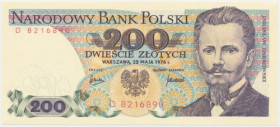 200 złotych 1976 - D