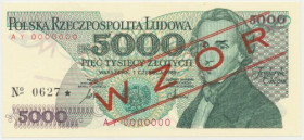 5.000 zł 1986 - WZÓR - AY 0000000 - No.0627