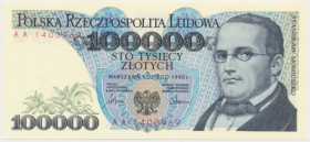 100.000 złotych 1990 - AA