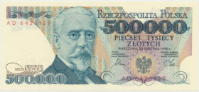 500.000 złotych 1990 - AD