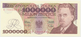 1 mln złotych 1991 - E